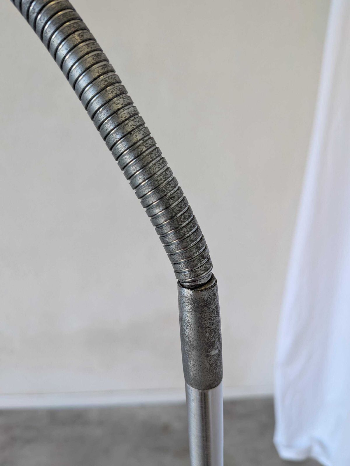 Lighting Vintage Adjustable Floor Lamp / Metal Adjustable Gooseneck Reading Light photo