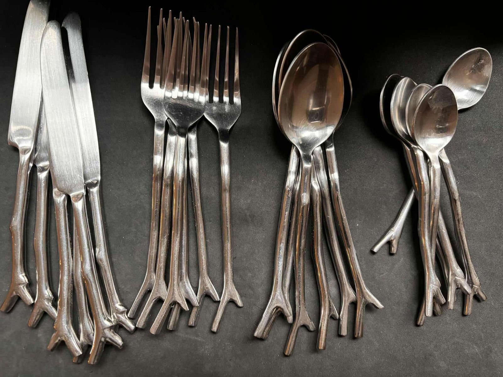 photo for sale Branch Flatware Set (24 Piece) French Stainless Steel