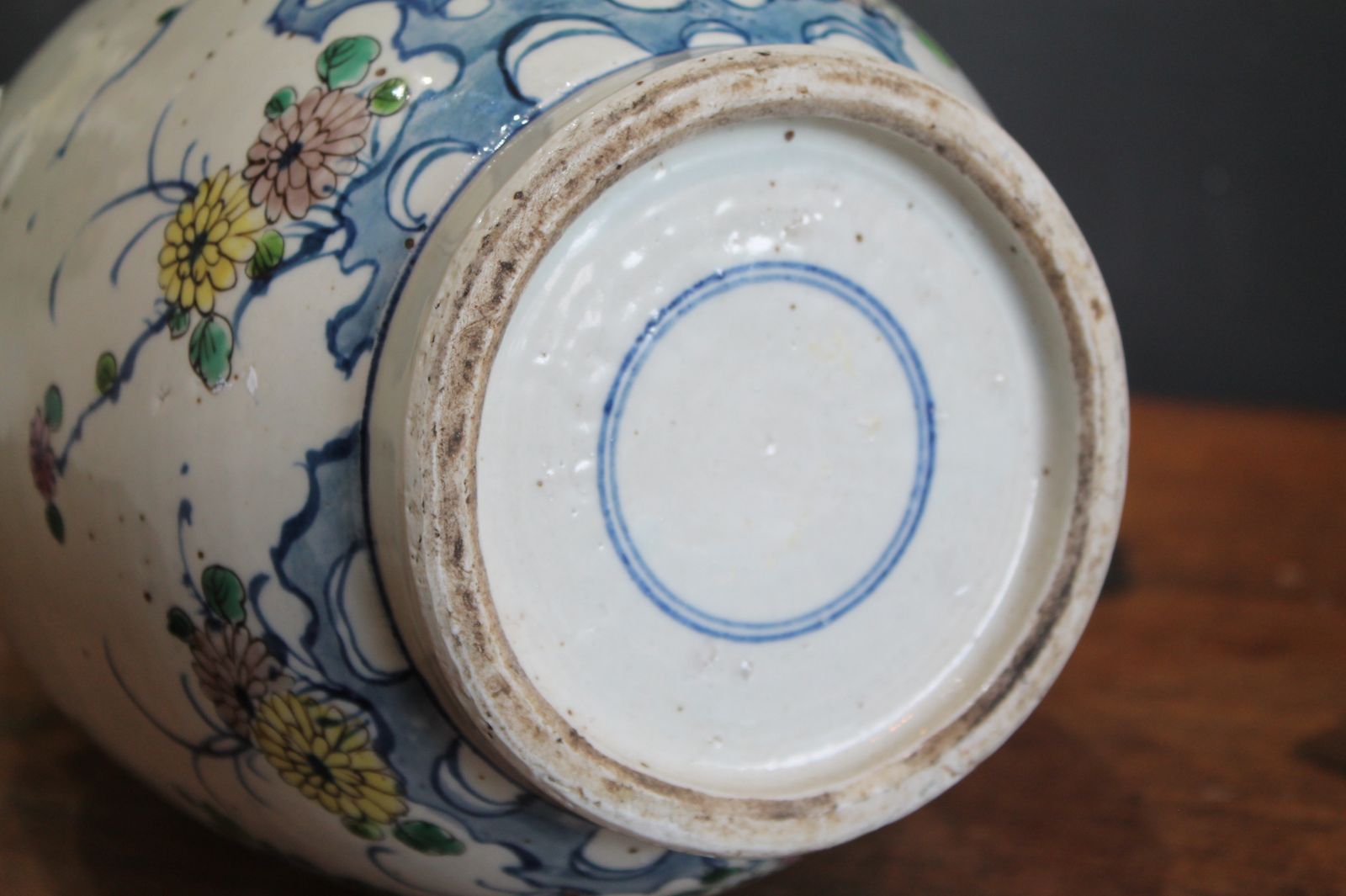 photo for sale Large Antique Chinese 19/18th Century Qing Dynasty Vases Of Rouleau Form