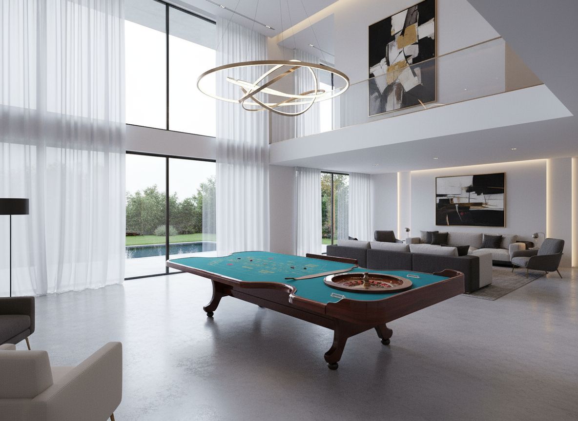 Esclusivo Tavolo Da Roulette Originale Casinò Di Venezia photo furniture