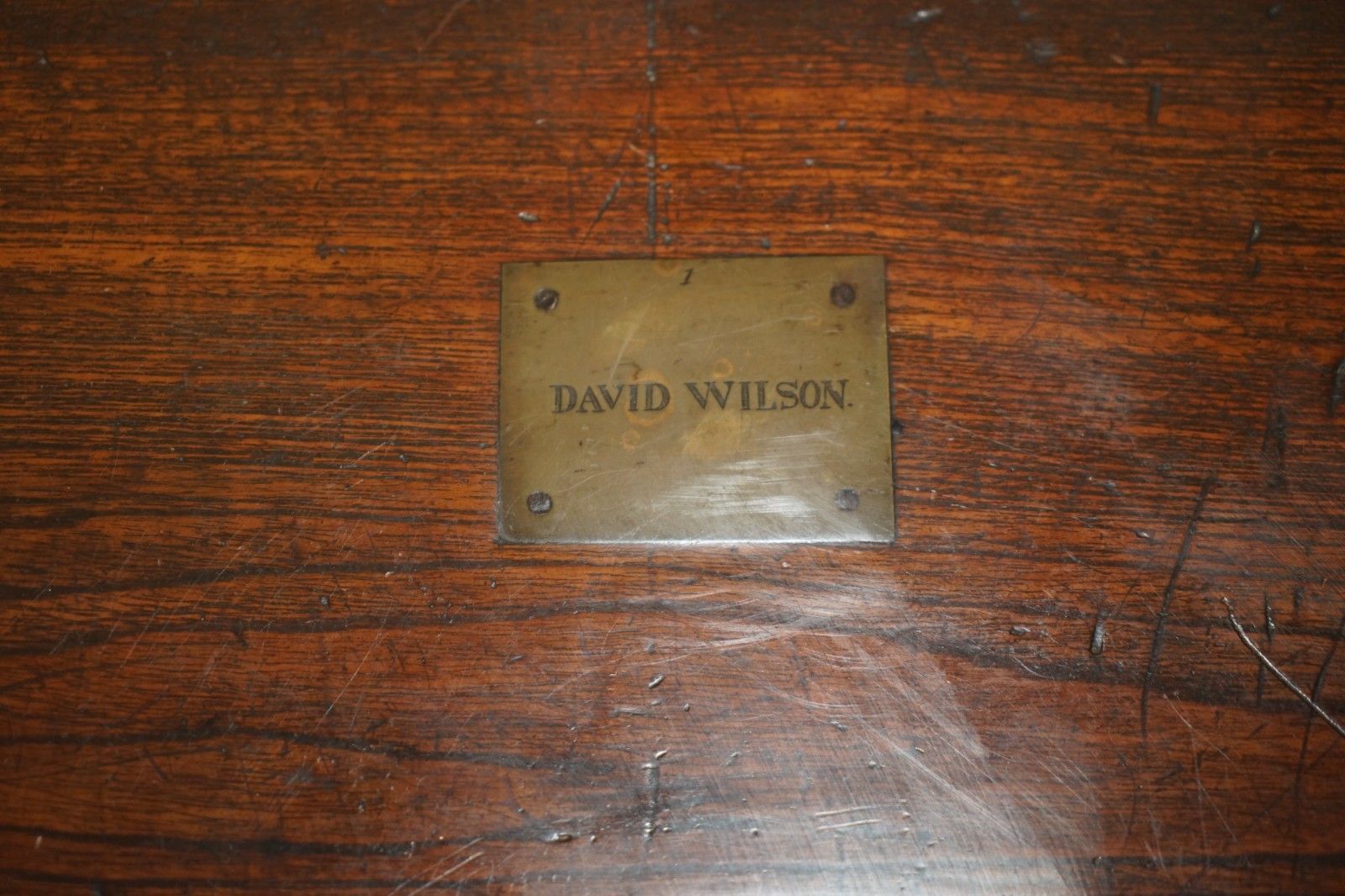 photo furniture Antique Victorian Thomas Wilson Military Campaign Secretaire Chest Of Drawers