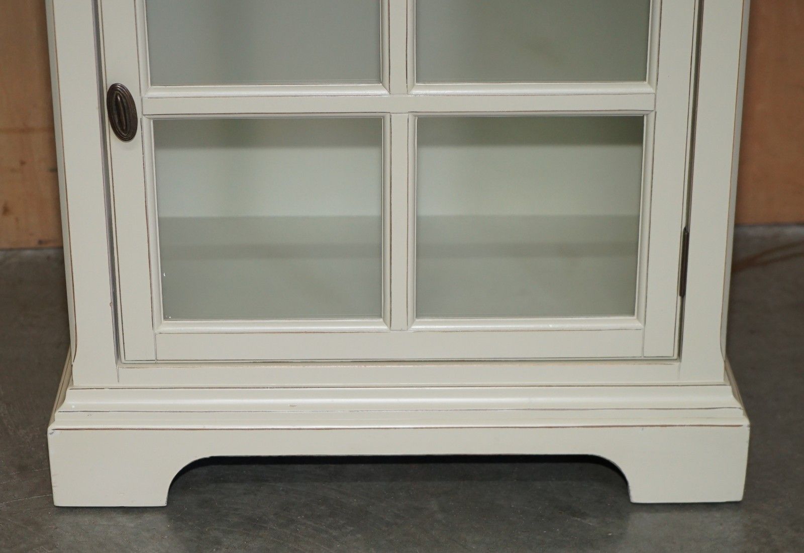 Lovely Decorative Cream French Country Display Cabinet Cupboard With Drawer photo buy