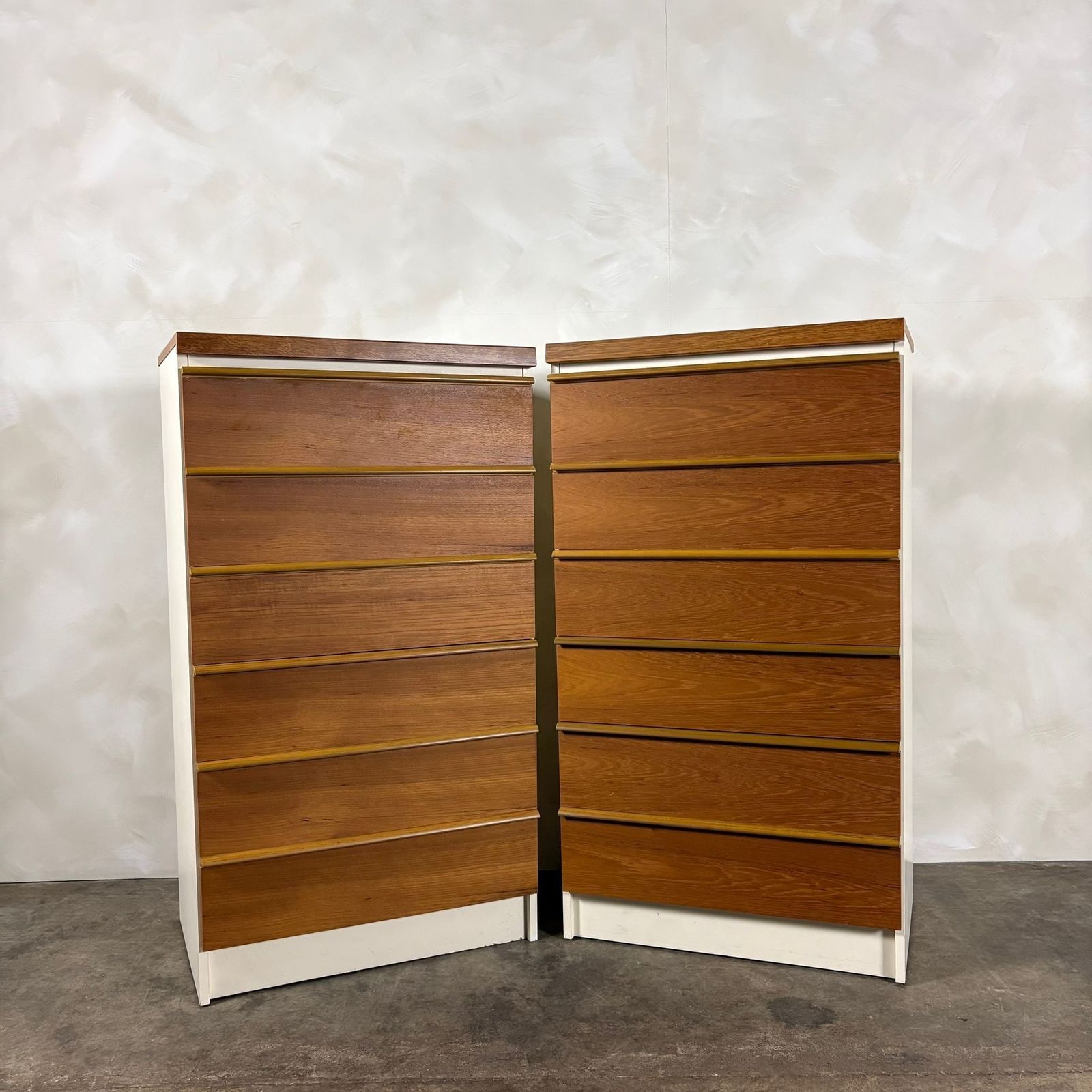 Chest Of Drawers/Tall Boy Bath Cabinet Makers Bcm Mid Century Retro Mcm photo Furniture
