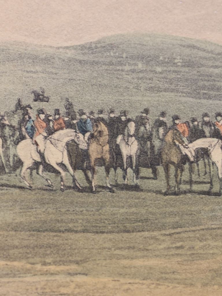 Grand Leicestershire Steeple Chase: "The Climax Of Disaster" By Alken & Bentley, 1830 photo vinterior