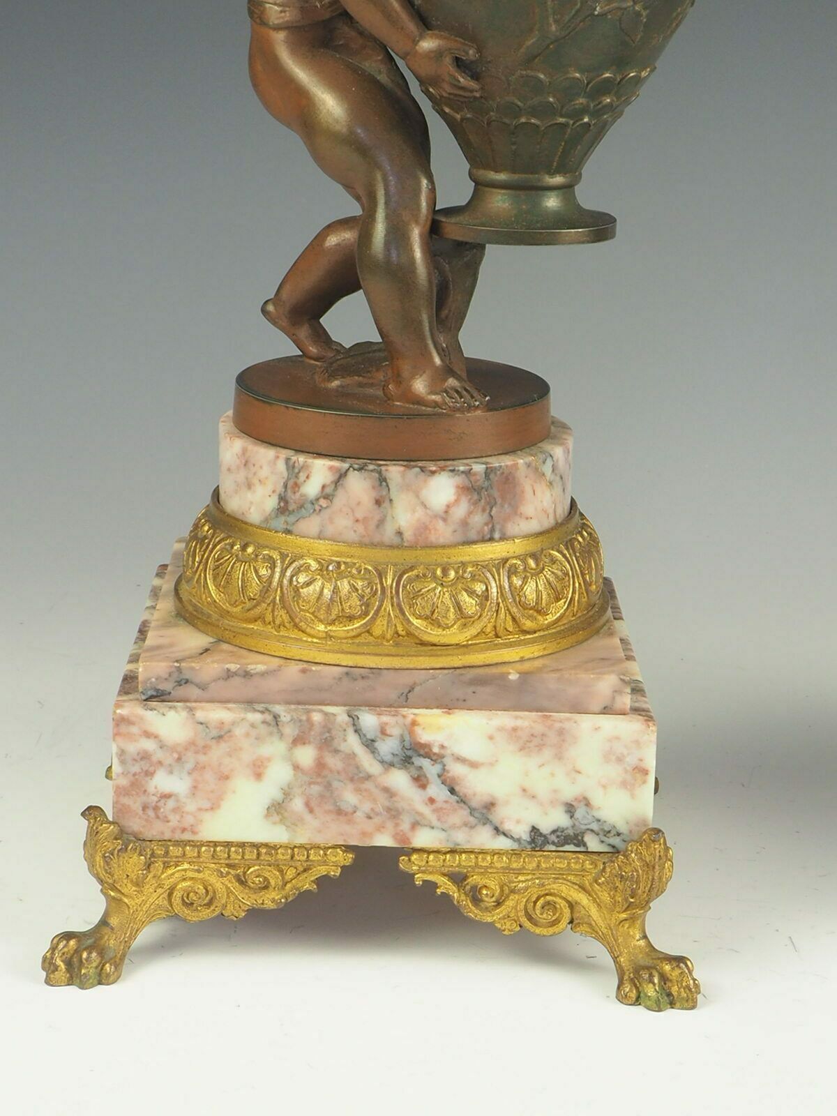Pair Of 19th Century French Cherubs ‘Putti’ Flower Vases photo Home Decor