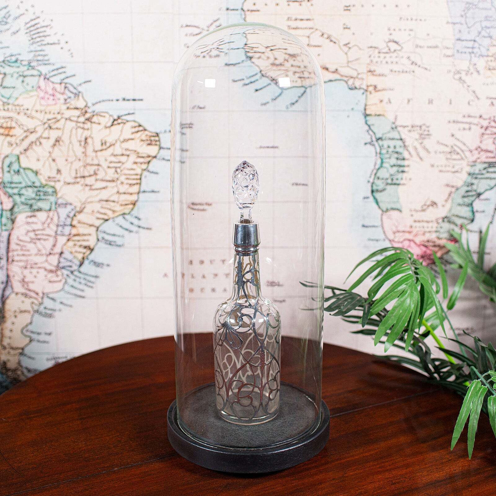 Large Antique Victorian Display Dome, English, Glass, Taxidermy Showcase, C.1880 photo for sale