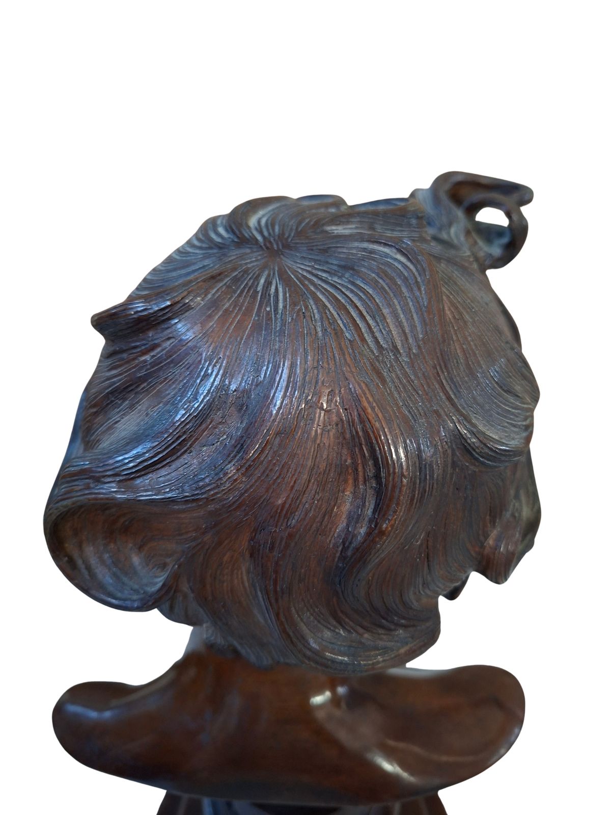 Art Prestigioso Busto In Bronzo Di Vincenzo Gemito "Alessandro" (Anastolè) 1890 photo
