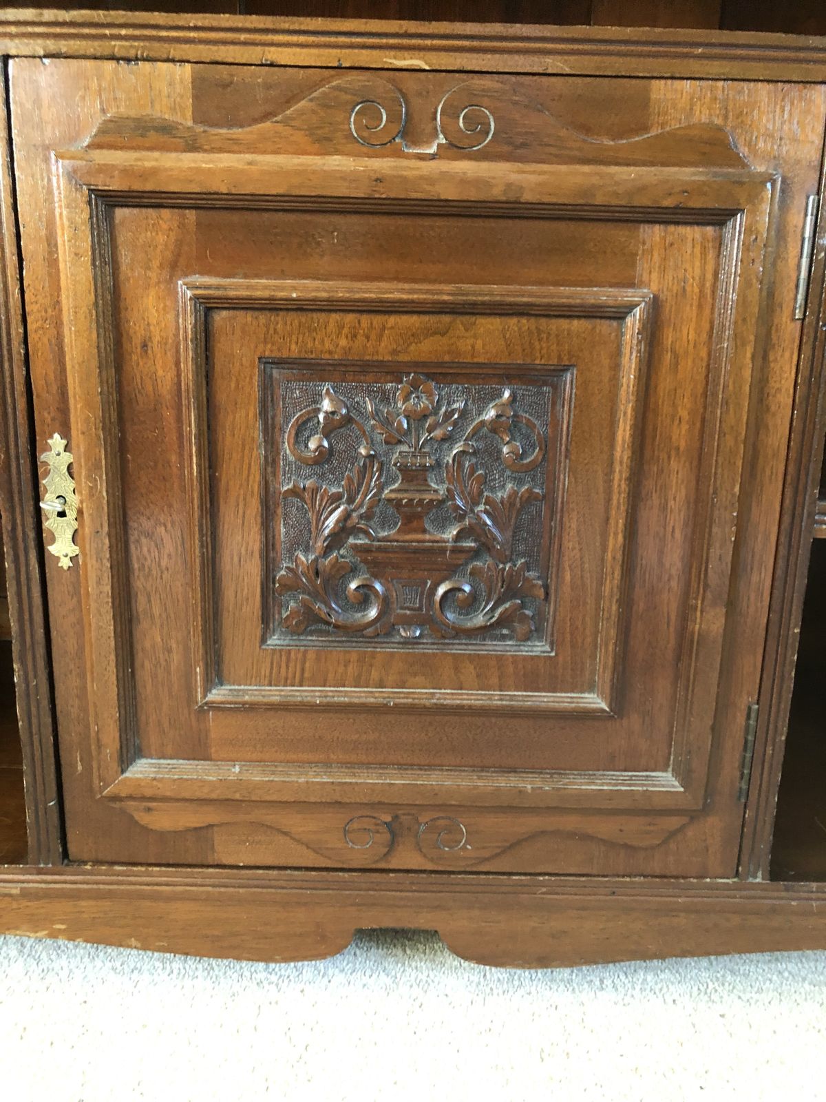 photo for sale 19th Century Sideboard With Dresser Top