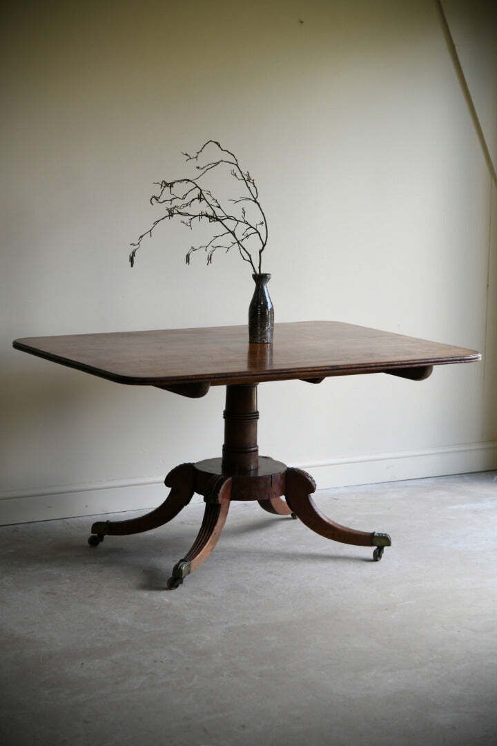 Regency Style Tilt Top Mahogany Table photo 425.0