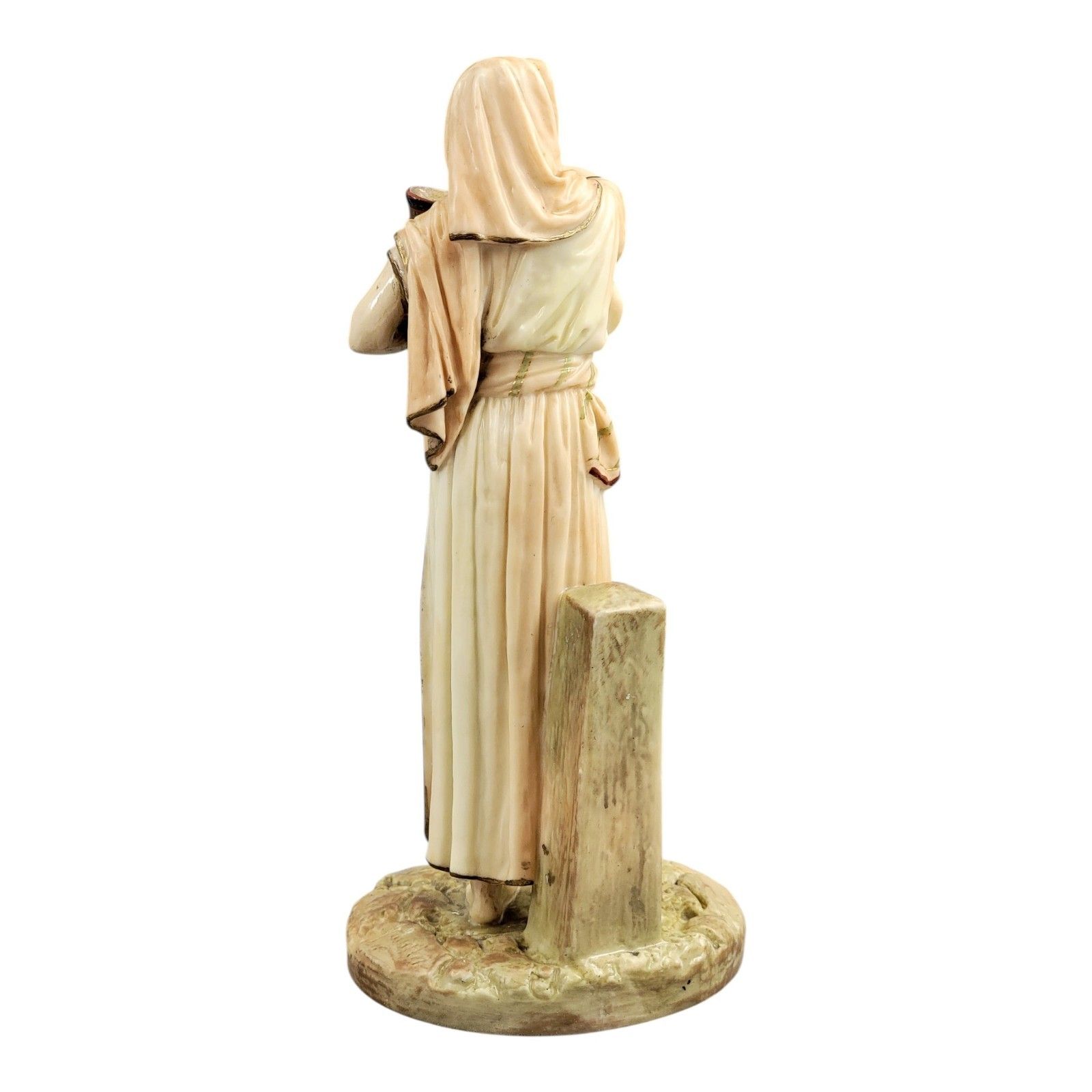 Royal Worcester Sculptural Egyptian Woman, Modelled By James Hadley, 1895 photo Art