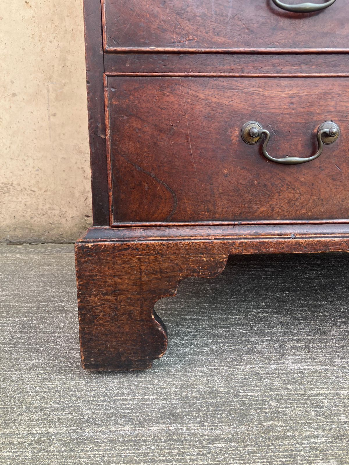 Furniture Victorian Mahogany Fall Front Secretaire Desk, Antique, 1890 photo