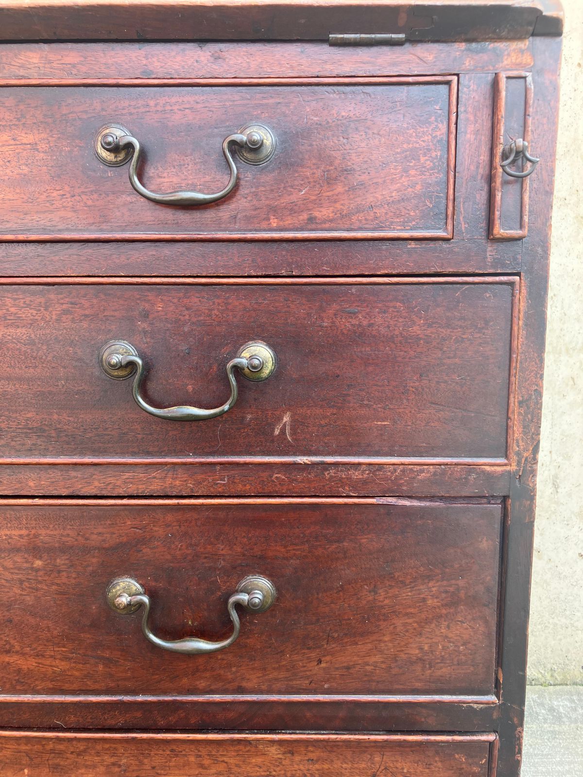 photo vinterior Victorian Mahogany Fall Front Secretaire Desk, Antique, 1890