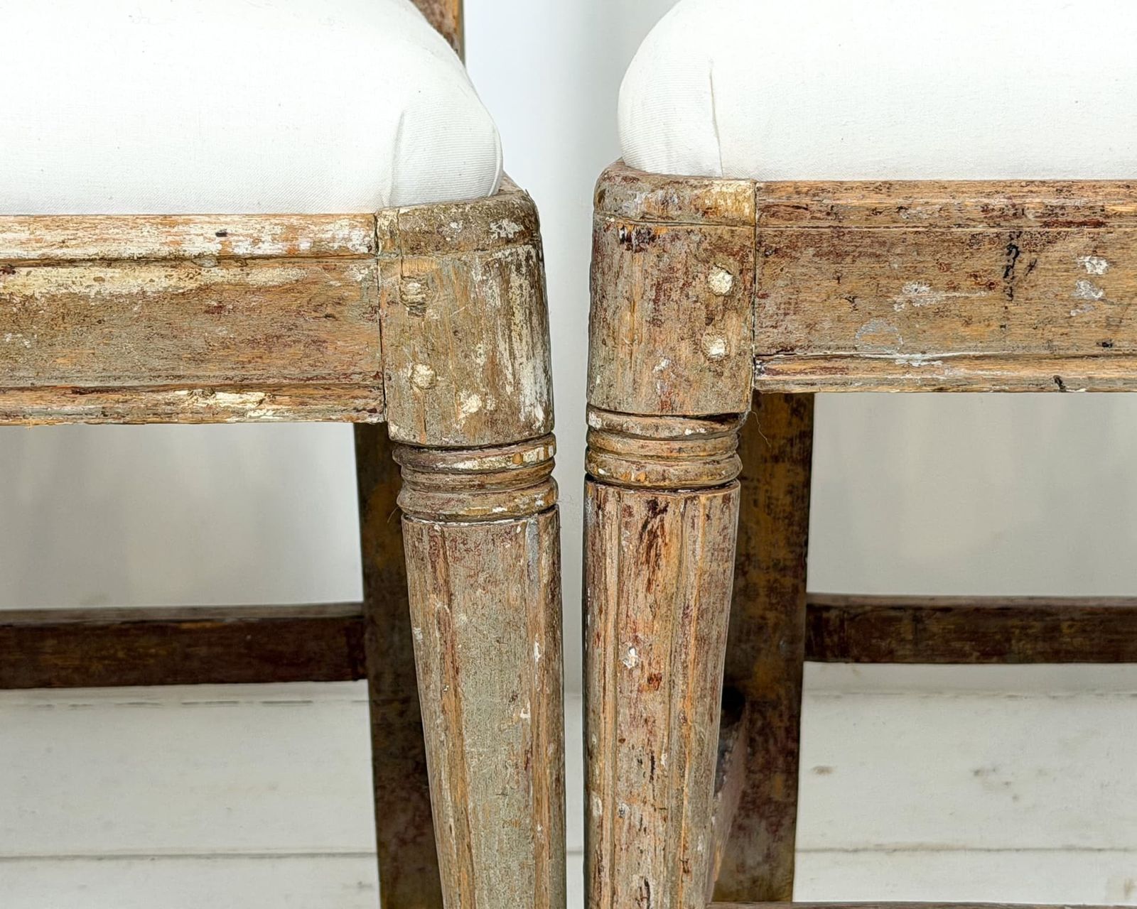 Four Gustavian Dining Chairs, 18th Century And Earlier photo for sale