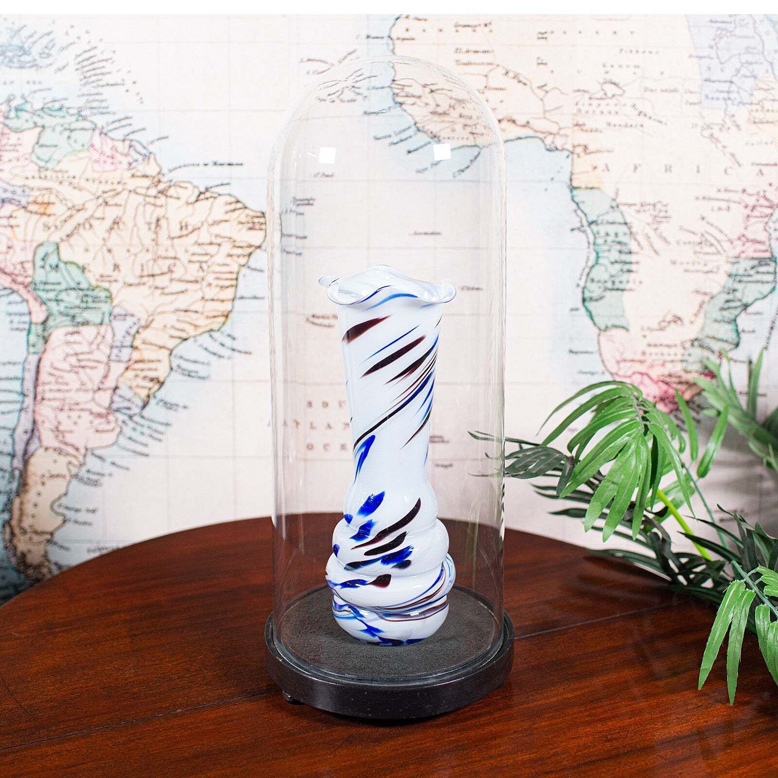 Tall Victorian Antique Display Showcase, English, Glass, Taxidermy Dome, C.1885 photo for sale