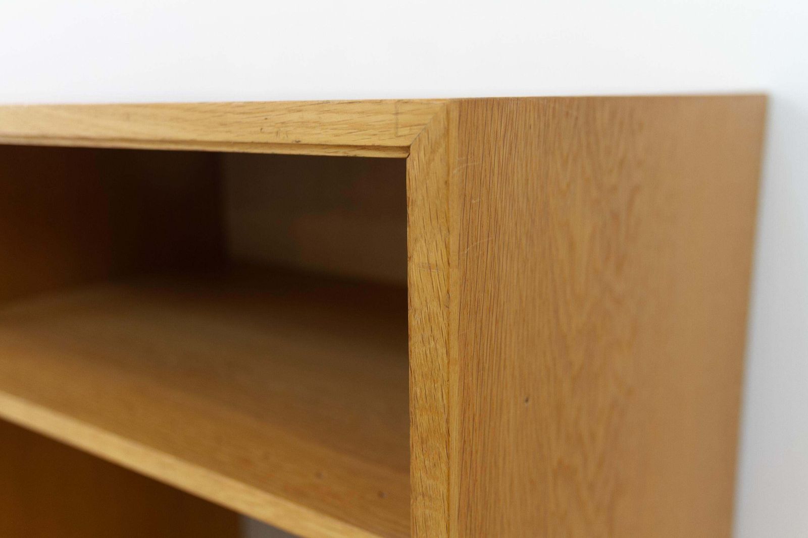 Danish Modern Modular Oak And Hessian Bookcases By Hg, 1970s. Set Of 6. photo 1593.0