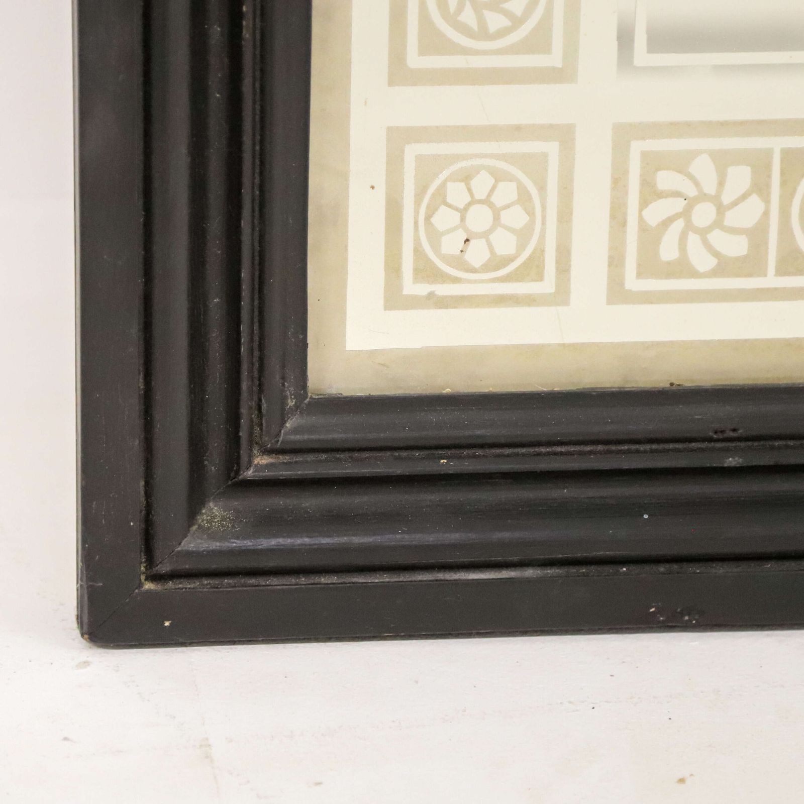 photo for sale Late Victorian English Acid Etched Pub Mirror From Maida Vale, C.1900