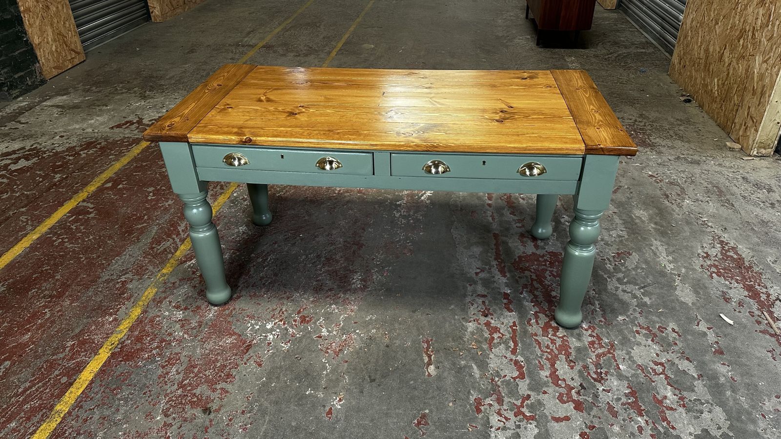 Rustic Farmhouse Table C1950, Mid 20th Century