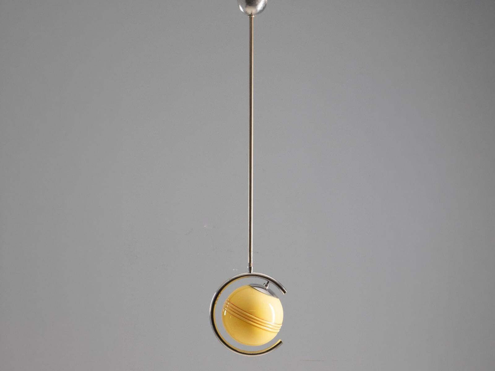 Art Deco Hanglamp, Jaren 1930, Tsjecho Slowakije photo furniture