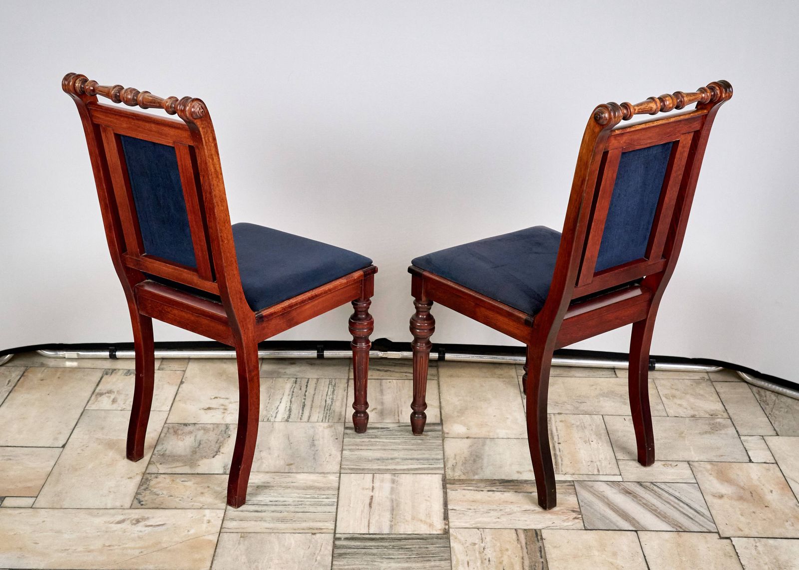 Set Of 2 Eclectic Style Chairs Fameg Radomsko, 1970s/80s photo Furniture