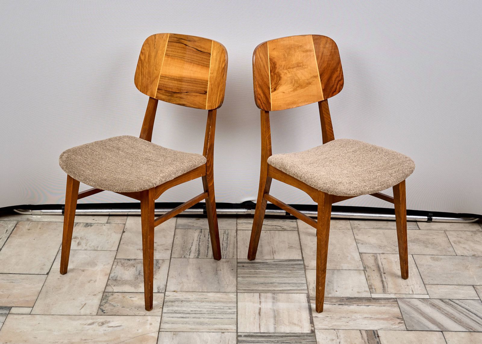 photo furniture Set Of Two Vintage Bilea Chairs, 1970s, Romania