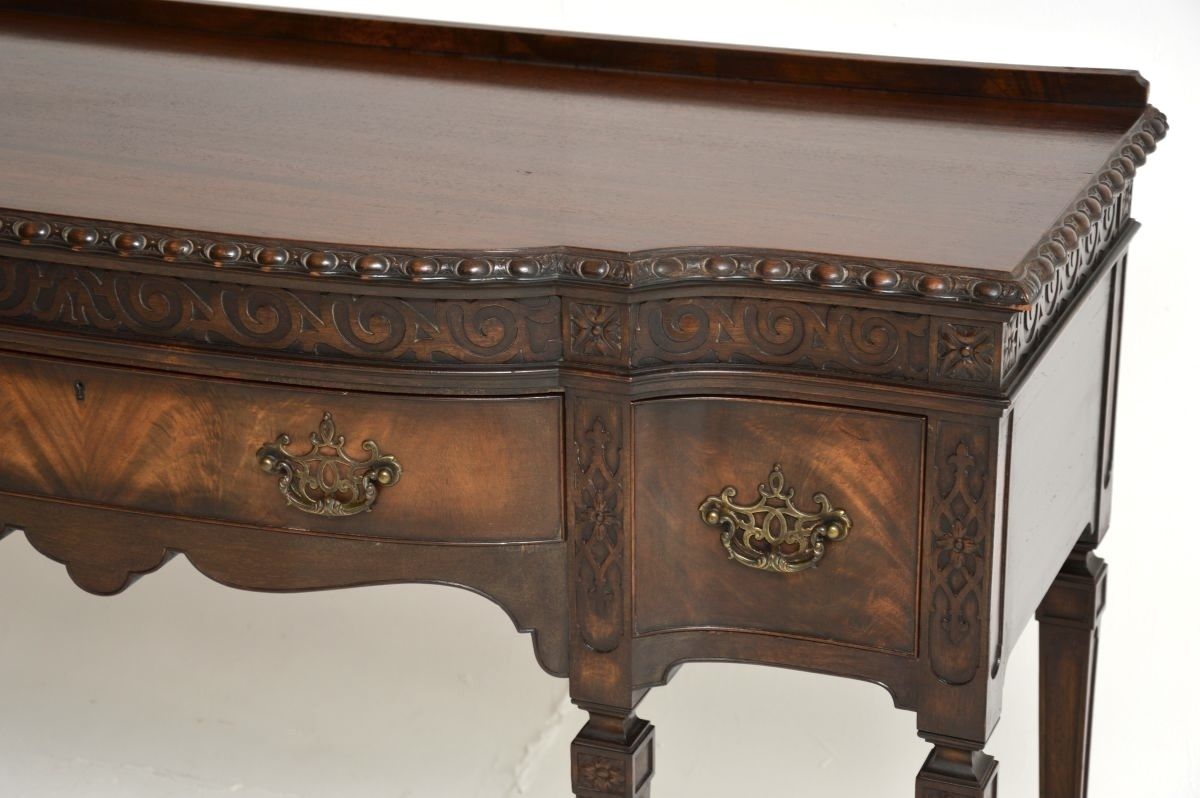 Antique Mahogany Console / Server Table photo Furniture