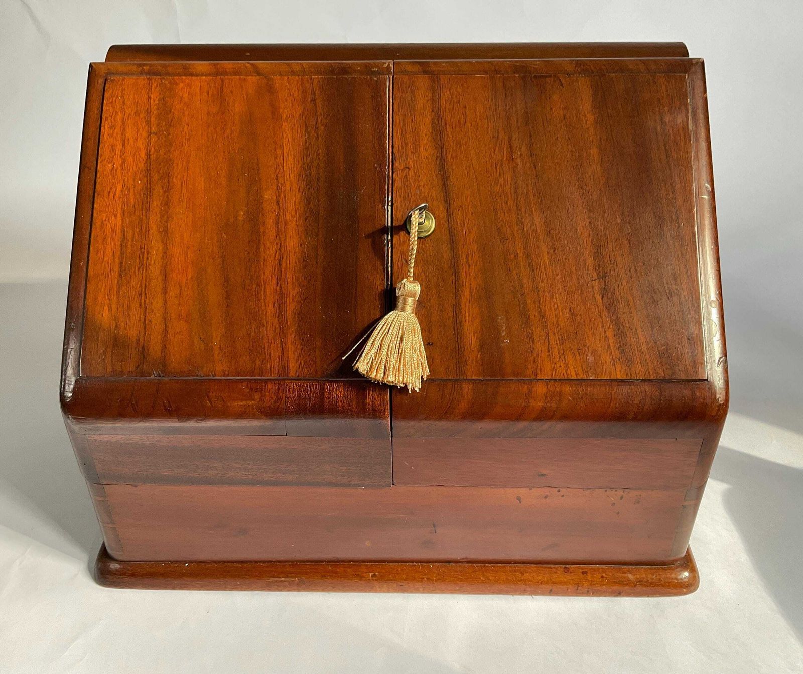 Army And Navy Officer's Stationery Cabinet – Estate Archive Featuring 1774 Chapone Volumes & Penny Blue photo furniture