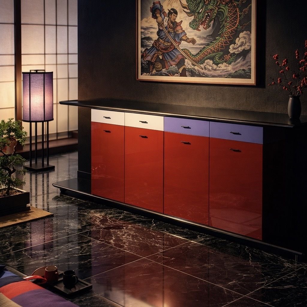 Kinu Sideboard By Motomi Kawakami For Arflex 1980 – Xl Version photo furniture