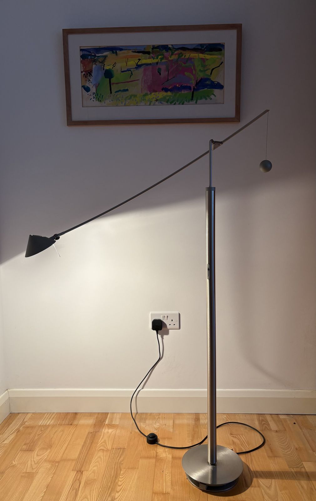 Artemide Nestore Lettura Floor Lamp. Carlo Forcolini. 1988 photo furniture