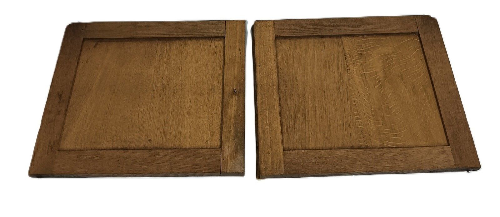 photo furniture Pair Antique Door Panels Carved Wood Flower Wreath Architectural Reclaimed Salva