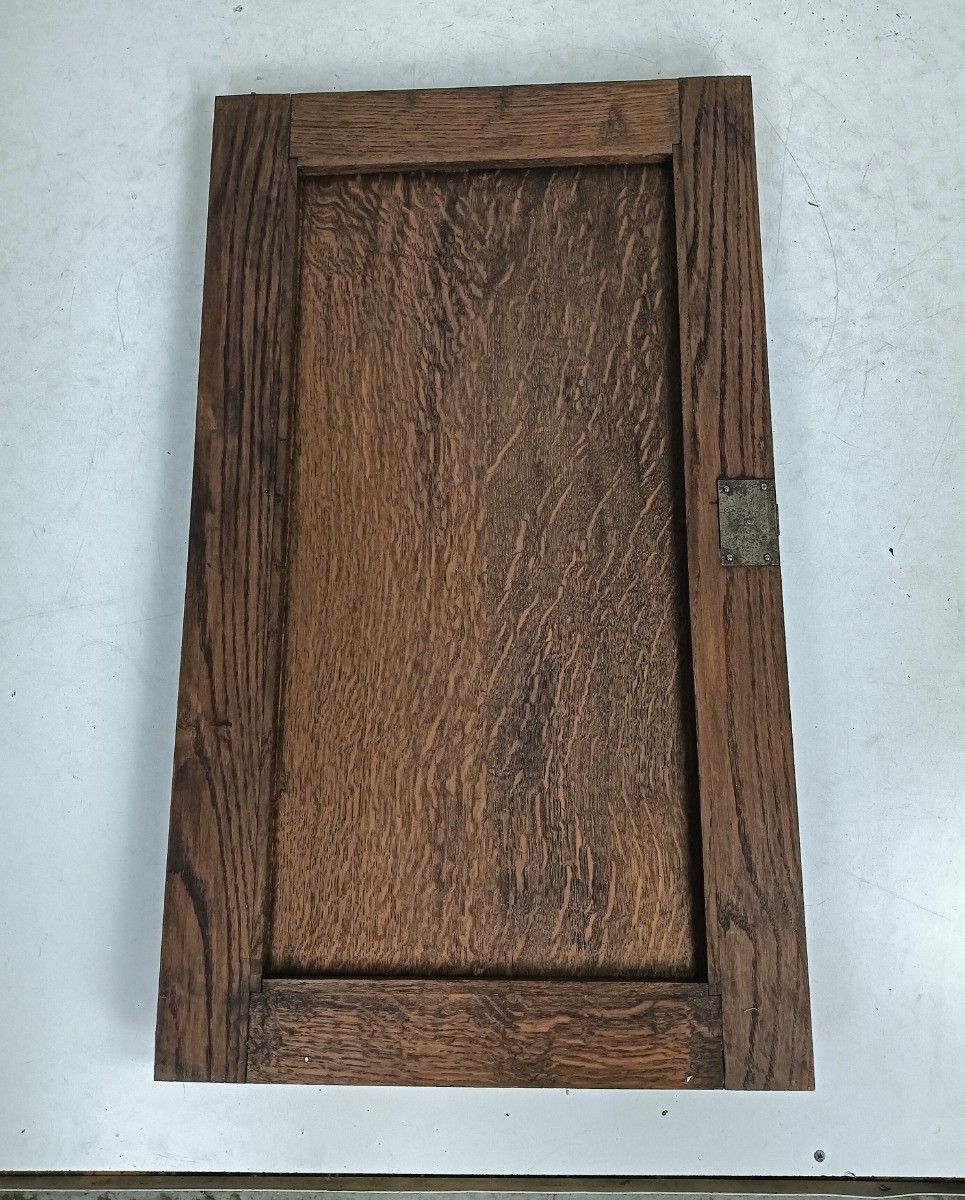 Ornate Antique Hand Carved  Wooden Door Panel  Reclaimed Architectural Troubadou photo Home Fixtures