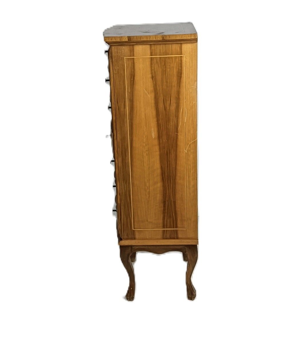 Vintage Chest Of Drawers Archive  Cabinet Hallway End Table Nightstand Wood Loui photo buy
