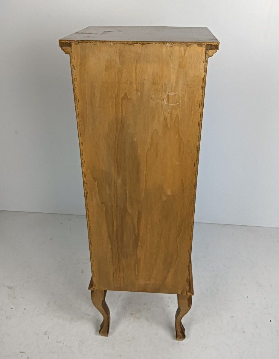 Vintage Chest Of Drawers Archive  Cabinet Hallway End Table Nightstand Wood Loui photo vintage