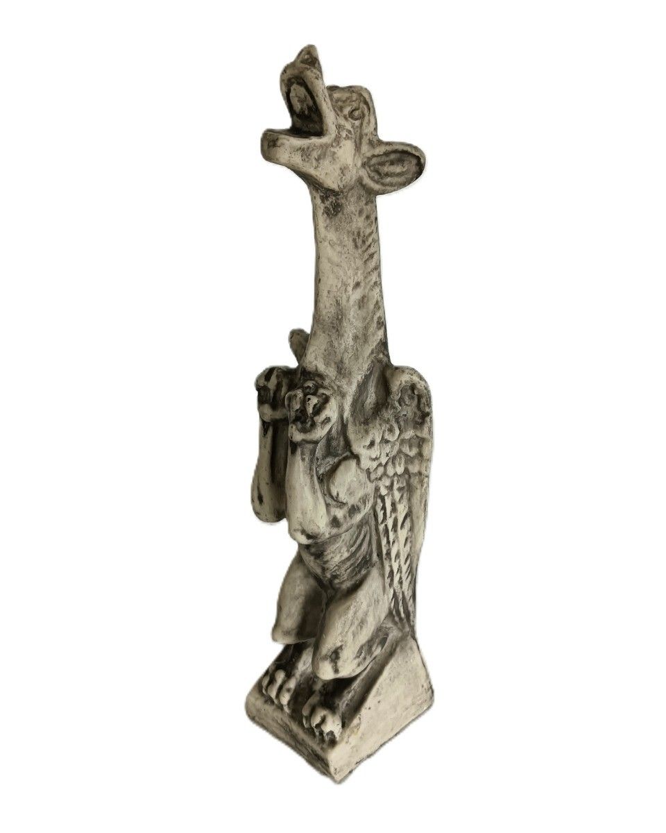 Figurine Stoneware Gargoyle Dragon Hanging Standing photo Home Decor
