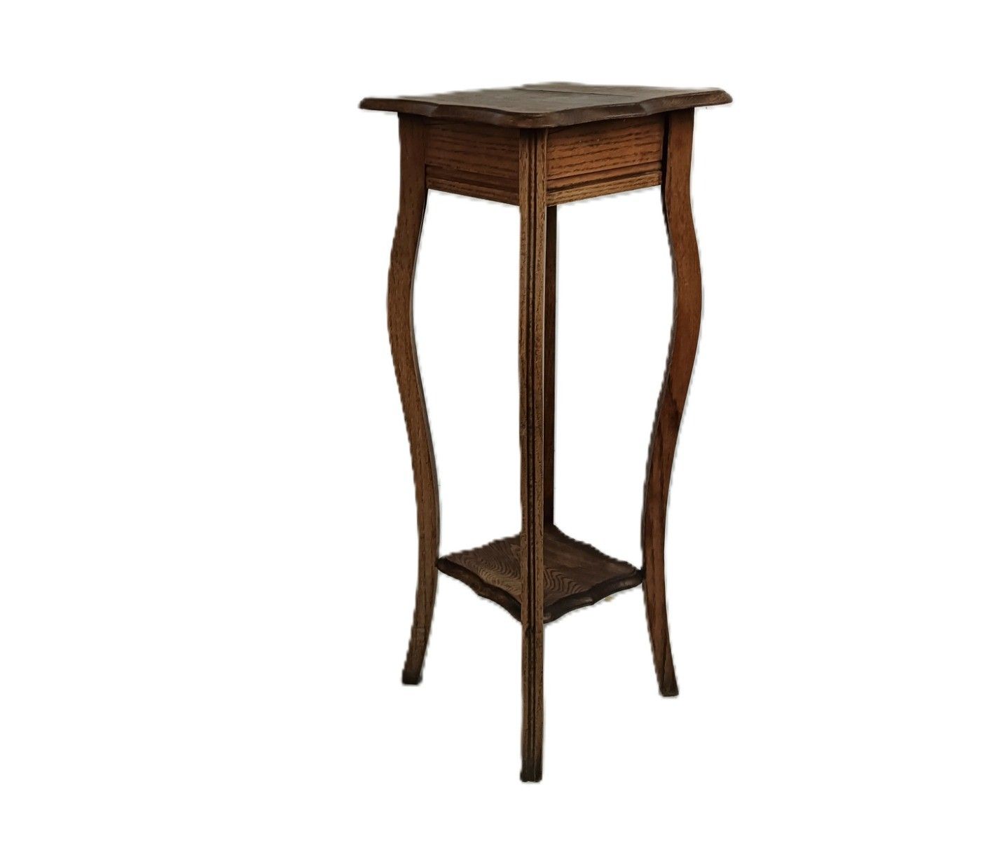 photo furniture Art Nouveau Side Coffee Table Pedestal Two Tier Plant Stand Bonsai Stand Farmhou