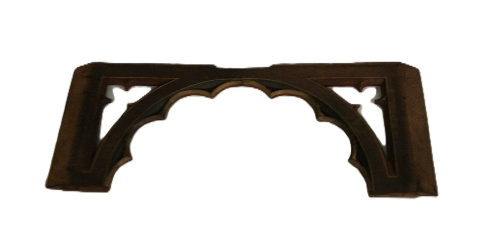 Pair Gothic Carved Wood Antique Boards Panels Trims  Pediments Reclaimed Archite