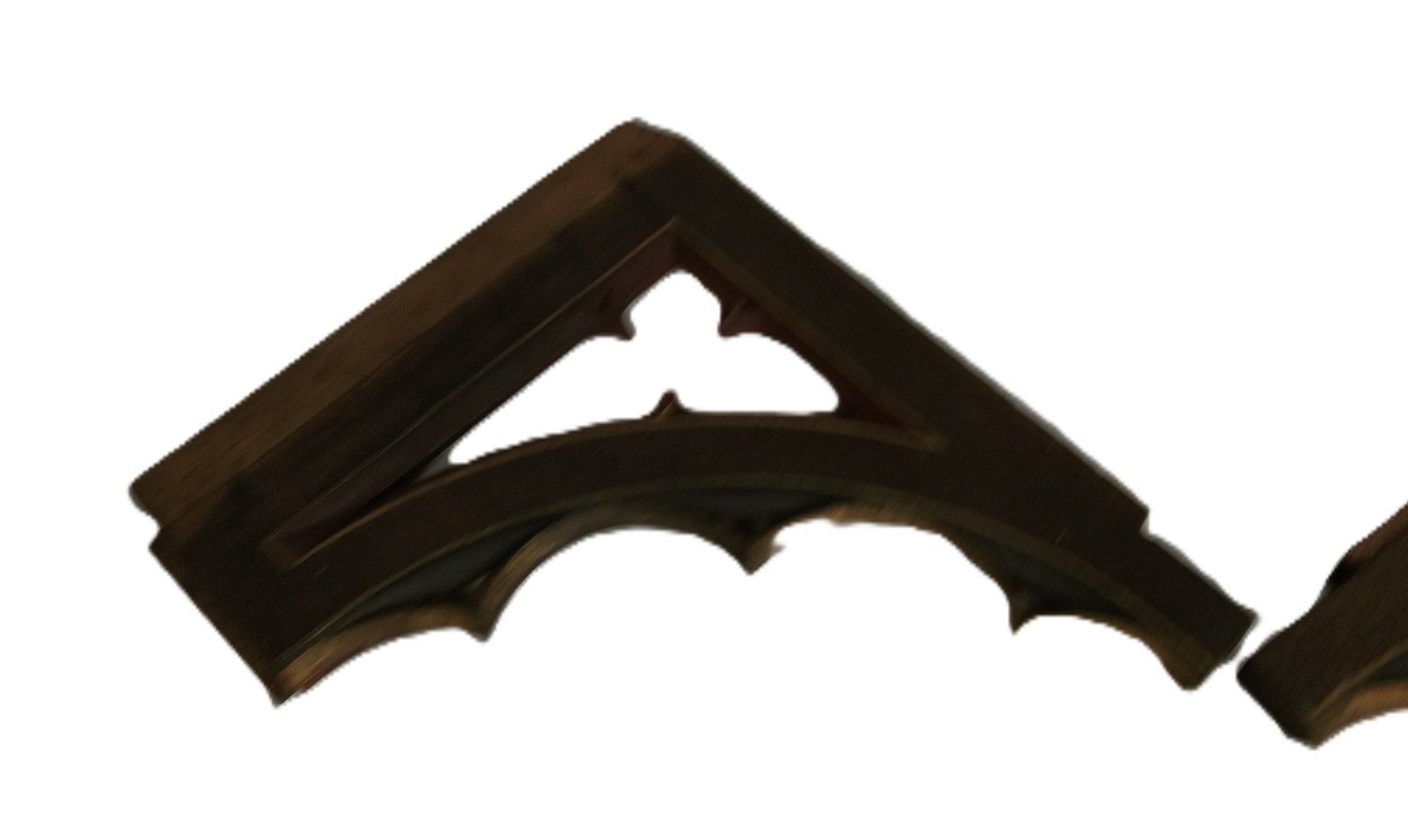 photo furniture Pair Gothic Carved Wood Antique Boards Panels Trims  Pediments Reclaimed Archite