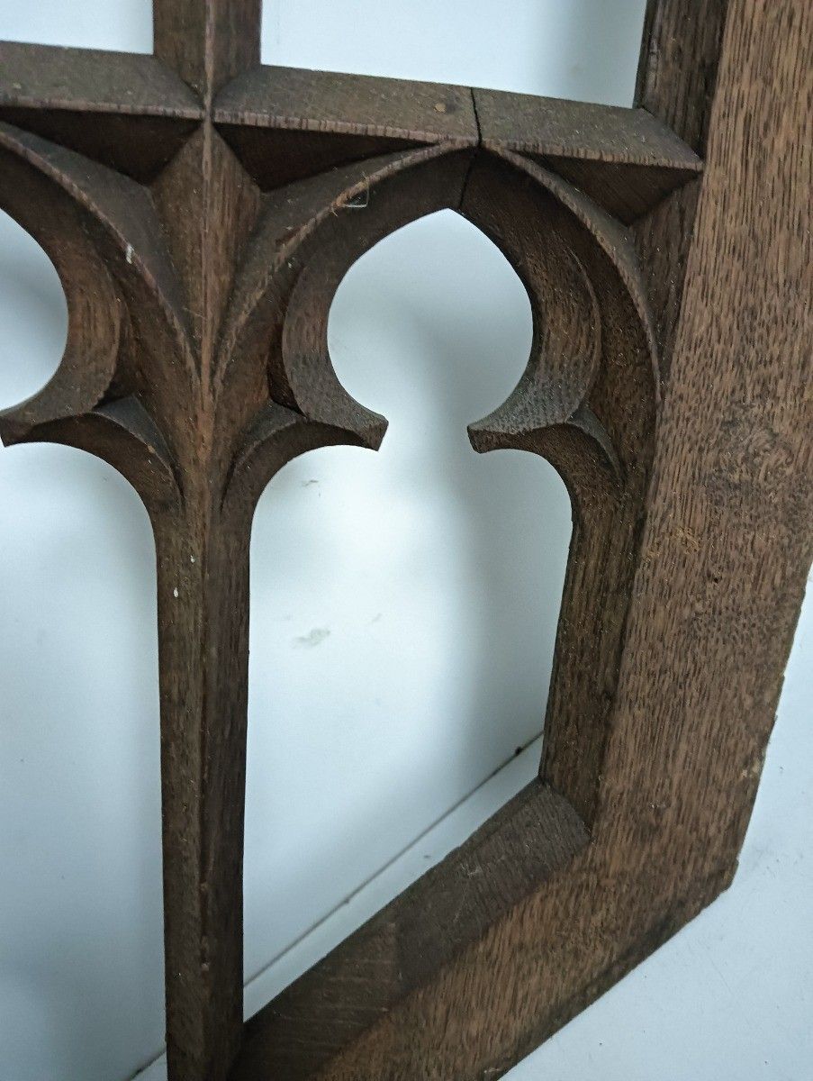Neo Gothic Church Panel Pediment Antique 19th Century Wow Reclaimed Architectura photo 718.0