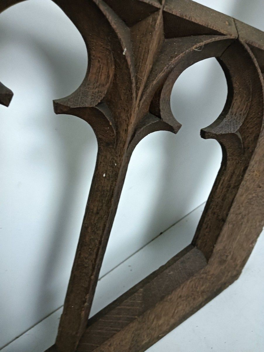 Neo Gothic Church Panel Pediment Antique 19th Century Wow Reclaimed Architectura photo buy