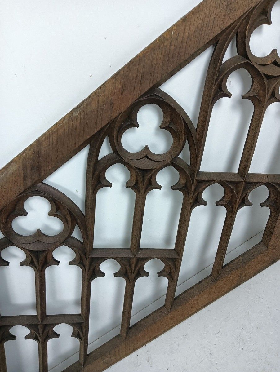 photo furniture Neo Gothic Church Panel Pediment Antique 19th Century Wow Reclaimed Architectura