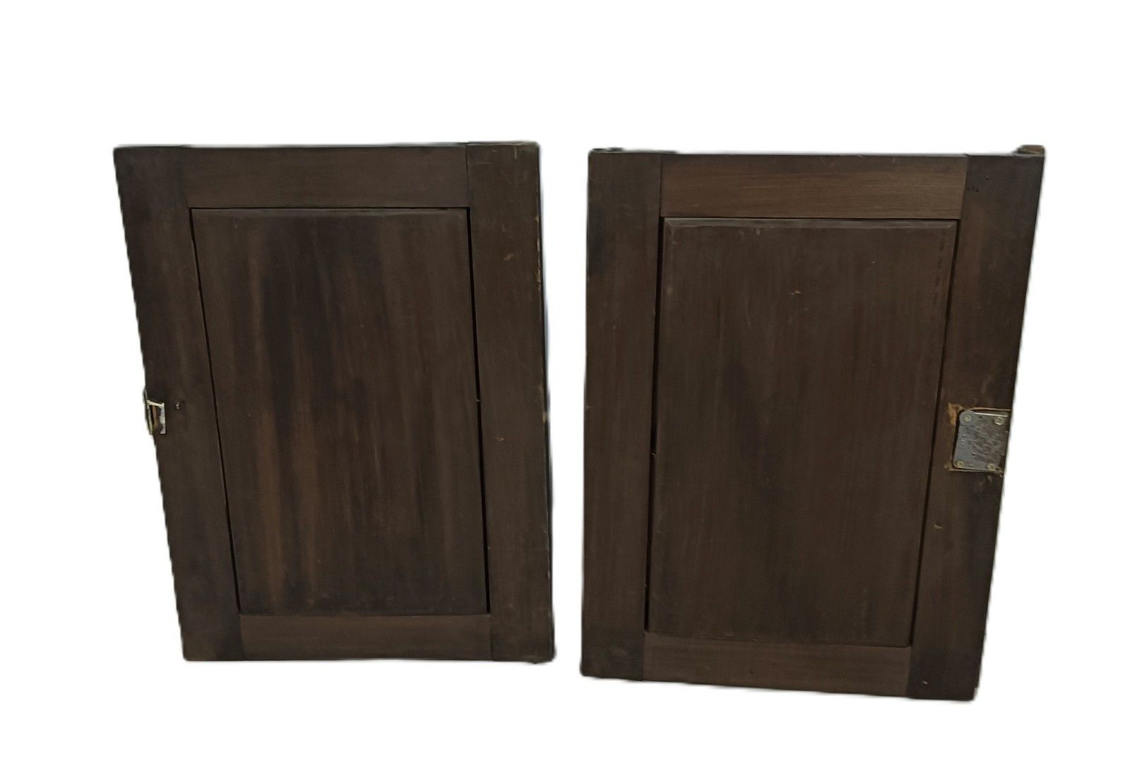 Antique  Couple Of Hand Carved  Wooden Door Panels  Reclaimed Architectural Bar