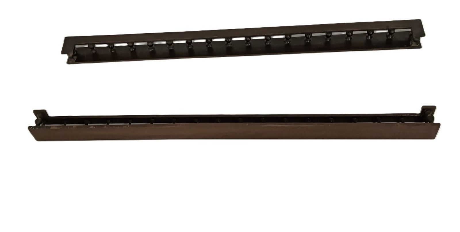 Set Of 2 Antique Reclaimed Pediments Over Door Trims With Spindles Architectural photo 269.0