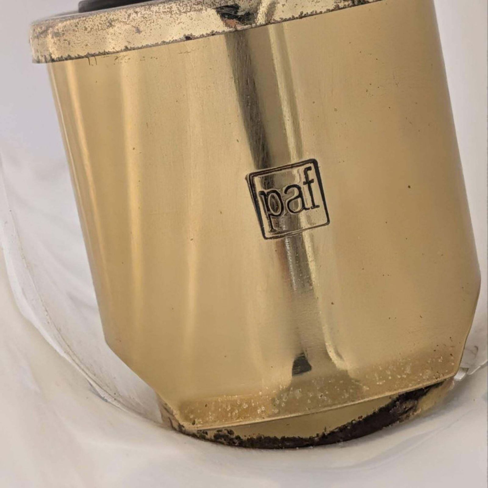 Pair Of Leaf Murano Glass And Brass Wall Lights By Paf Studio, Italy, 1970s photo buy