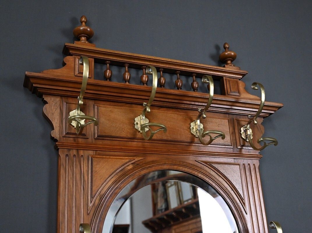Oak Coat Rack/Cloakroom – 1900 photo 2220.0