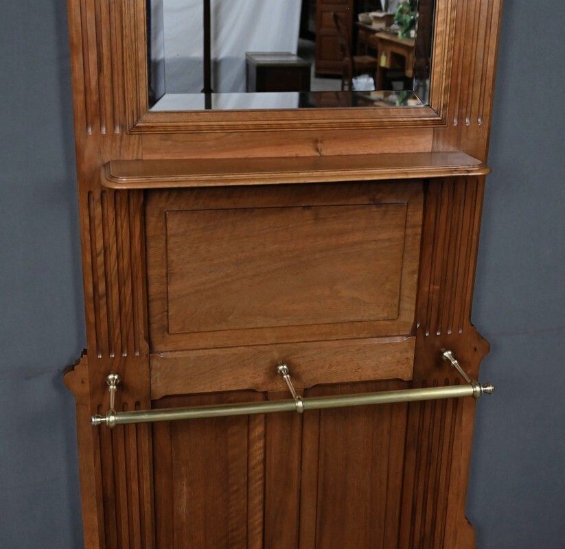 photo furniture Oak Coat Rack/Cloakroom – 1900