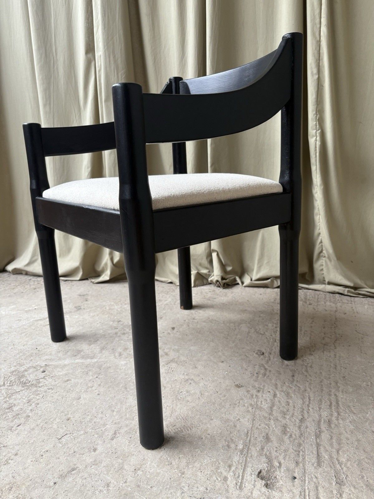 photo for sale Vtg Mid Century Vico Magistretti Carimate Chair Armchair Desk Chair Danish R1132