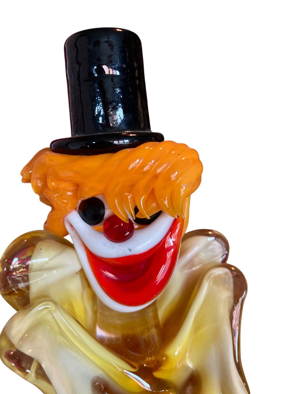 Murano Glass Clown Figurine photo vinterior