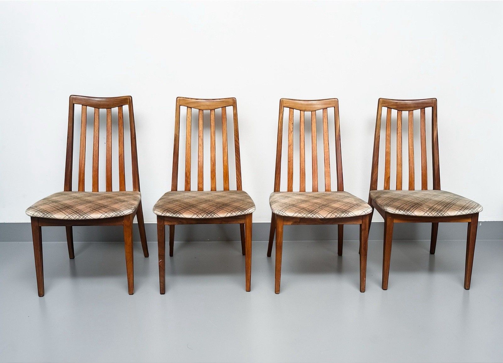 Set Of Six Teak G Plan Dining Chairs Fresco Range Mid Century Retro C1960s photo Furniture