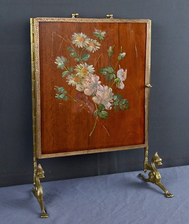 Rare Bronze Triptych Mirror – 1900 photo for sale