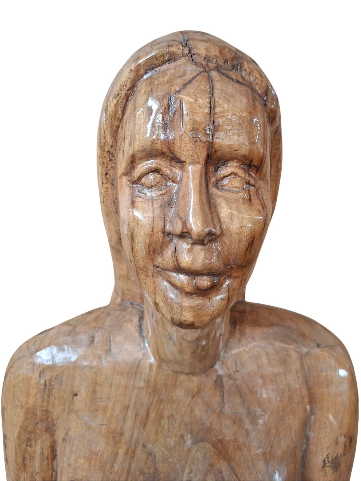 Importante Scultura Lignea Del XX Secolo Nudo Femminile '40 photo 411.66