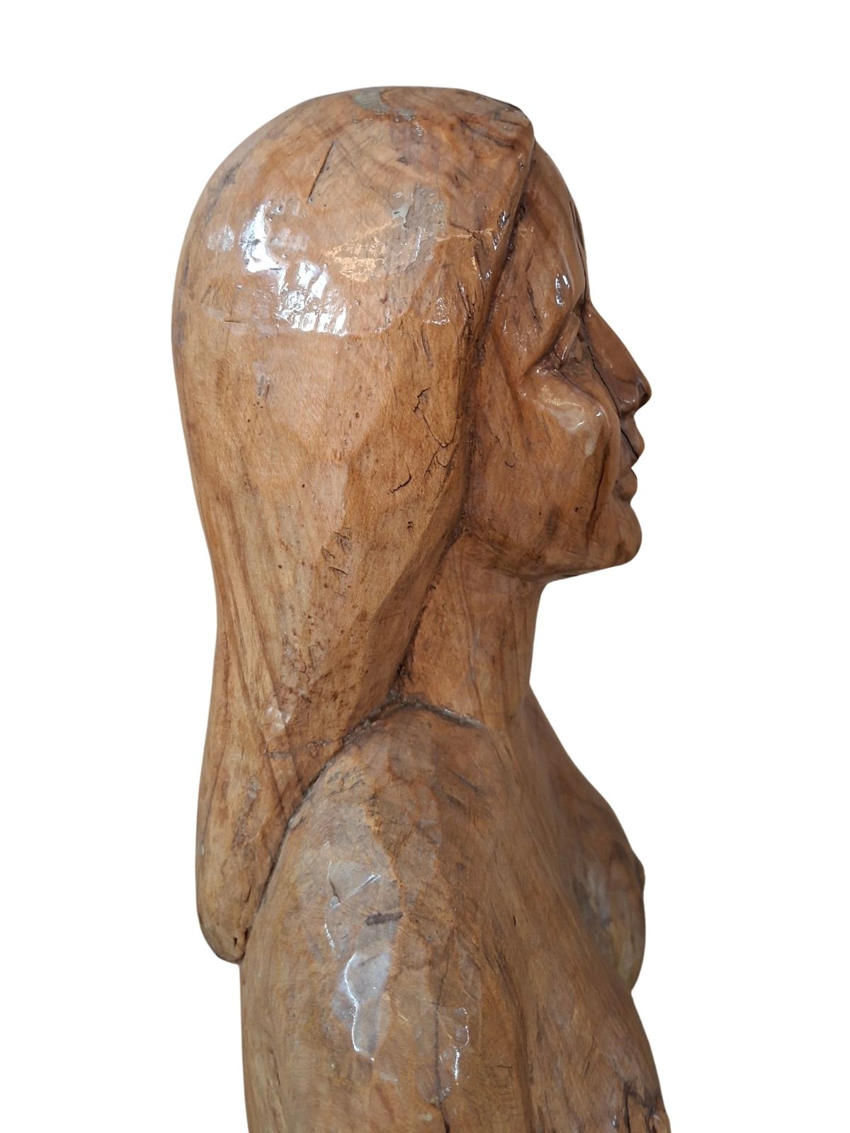 Importante Scultura Lignea Del XX Secolo Nudo Femminile '40 photo buy
